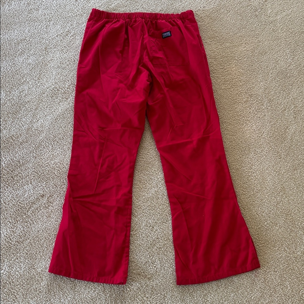 Cherokee Workwear Red Scrub pants